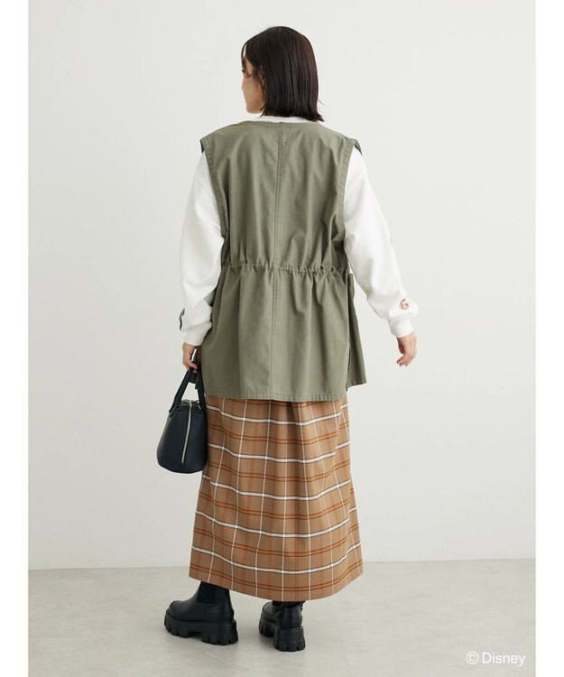 Green Parks Villains／袖アート裏毛プルオーバー Off White