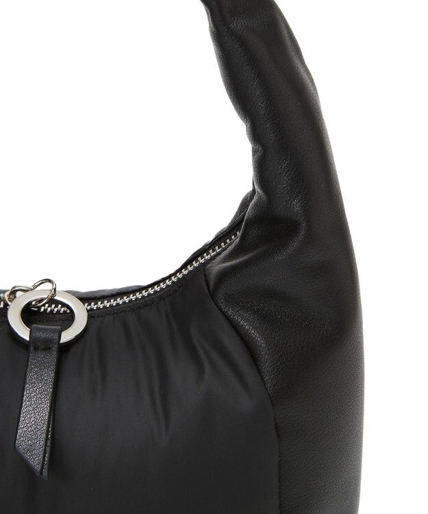 TOPKAPI 【TREASURE TOPKAPI】スムースレザー コンビ 2way ショルダー バッグ ブラック