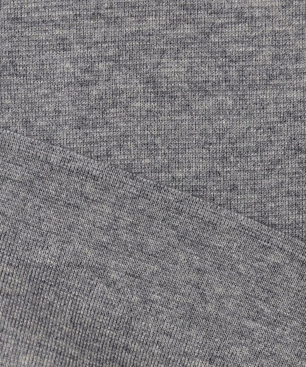 J.PRESS LADIES L 【WEB限定・洗える】WORSTED WOOL クルーネック カーディガン 【WEB限定】トップグレー系