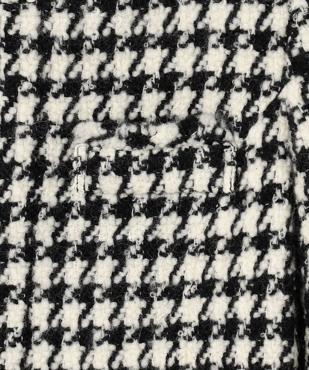 TOCCA PUZZLE ノーカラージャケット オフ×ブラック系3