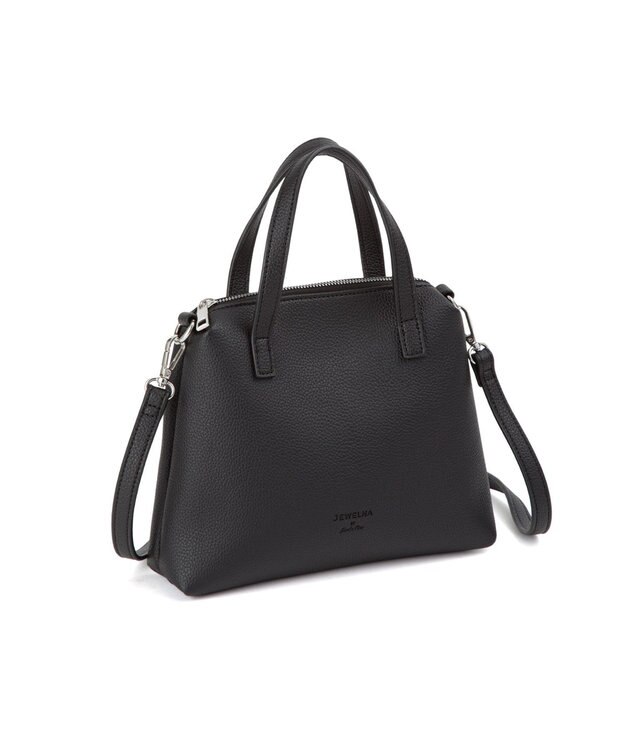 ACE BAGS & LUGGAGE 【2点セット】 JEWELNA BY Jewelna Rose ノットハンドルトート 16372 ジュエルナローズ ブラック