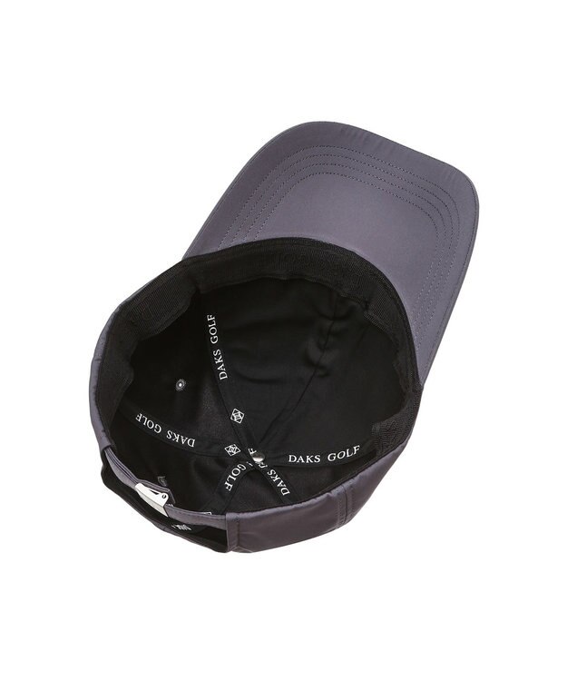 DAKS 【DAKS GOLF】 Structured Fit DD刺繍キャップ グレー
