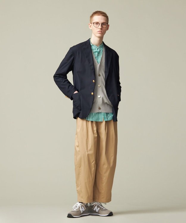 J.PRESS YORK STREET 【UNISEX】シングルブレザー / 金釦 ネイビー系