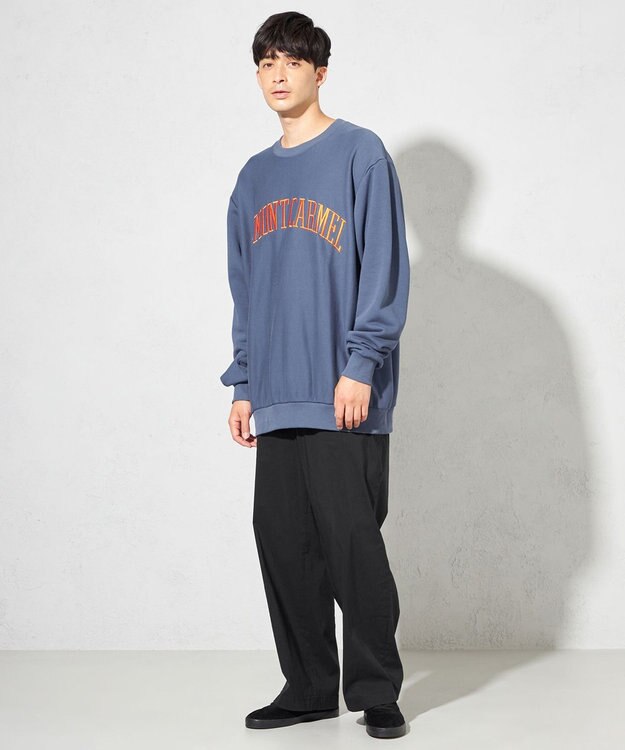 SHARE PARK MENS 【UNISEX】MVS裏毛クルーネックスウェット（L・XLサイズ） アッシュネイビー
