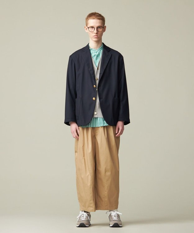 J.PRESS YORK STREET 【UNISEX】シングルブレザー / 金釦 ネイビー系