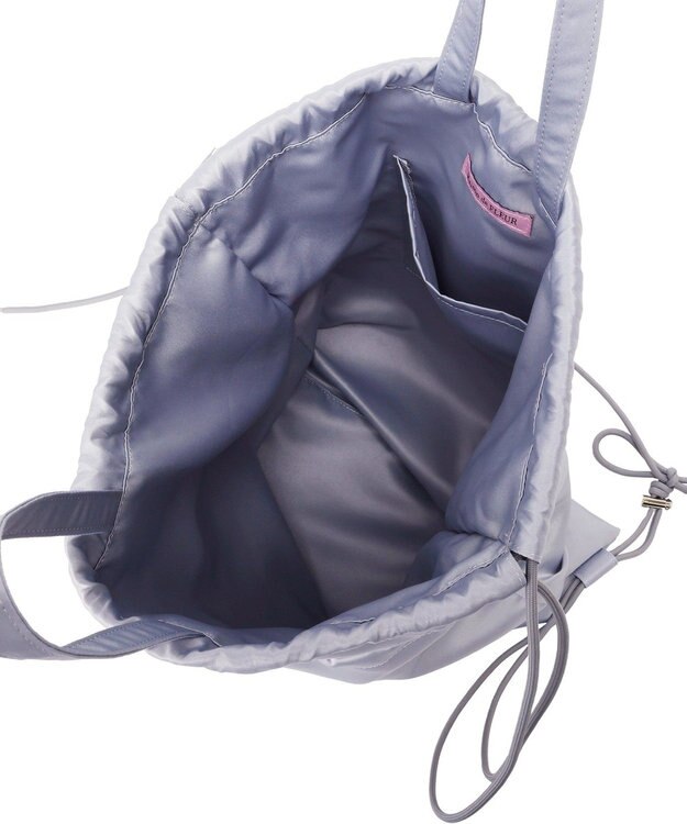 Maison de FLEUR キャザーリボンナップサック Gray