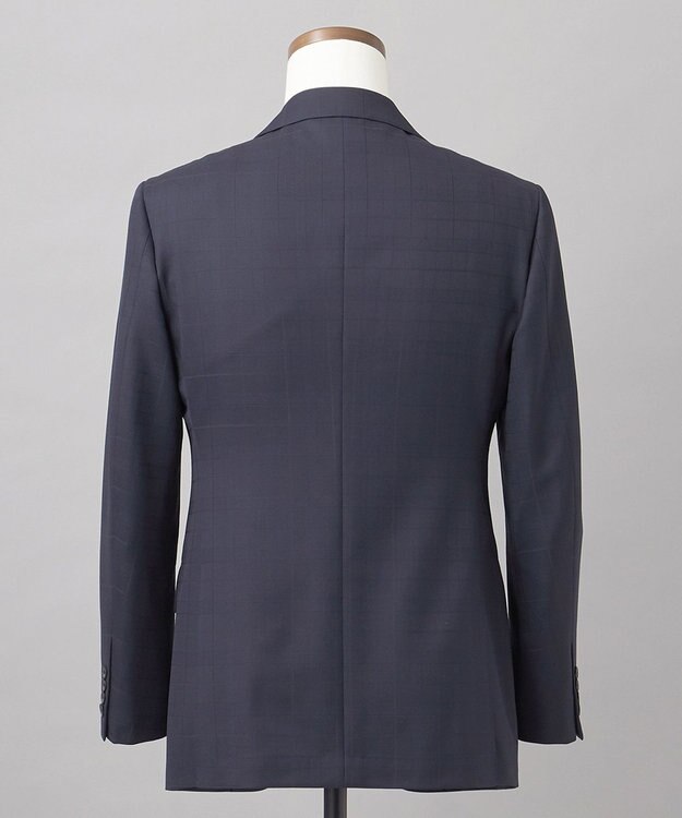 GOTAIRIKU オールシーズン対応【山栄毛織】 RETRO TECH スーツ ネイビー系4