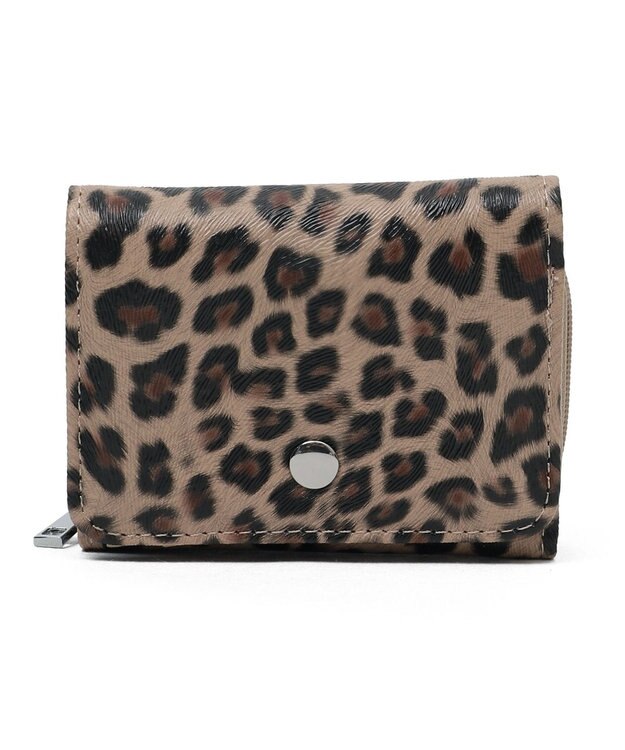 WEGO シンプルフラップミニウォレット 柄1