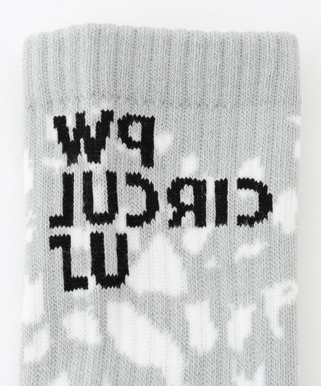 PW CIRCULUS 【MEN】【土踏まずをサポート】ロゴ ミドルソックス アニマル