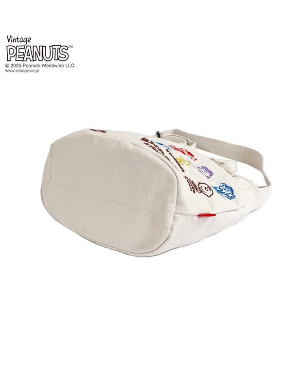 ROOTOTE 8422【スヌーピー】IP.ベビールー.ポケッツ.ピーナッツ-0C 01：アイボリー