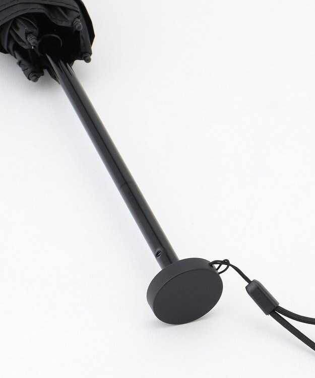 TOCCA 【晴雨兼用・UVカット率(紫外線遮蔽率)99.9%以上・遮光率99.9%以上・防水】CHECKER RIBBON LIGHT UMBRELLA 超軽量折り畳み傘 ベージュ系