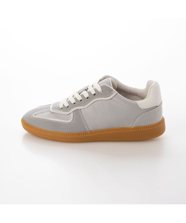 MODE ET JACOMO <MODE ET JACOMO>ローテク2WAYスニーカー ライトグレー