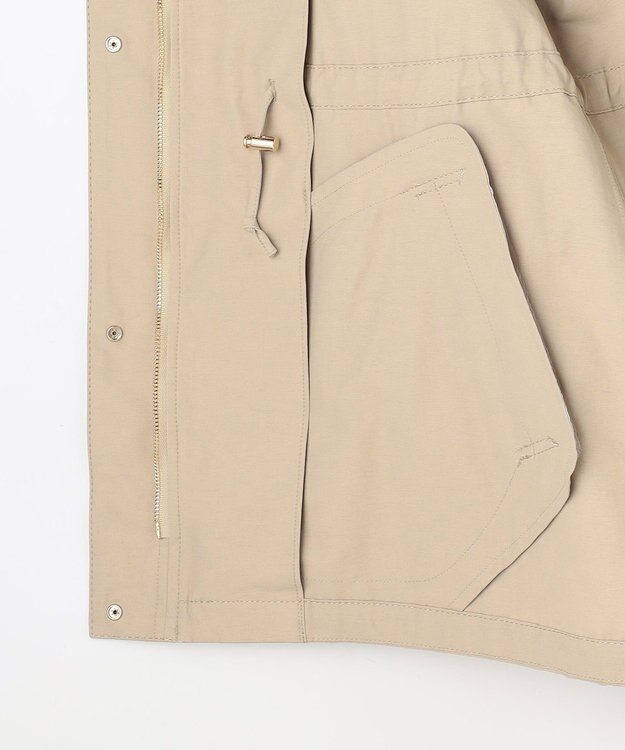 自由区 コットンナイロンタッサー ブルゾン Ⅱ ベージュ