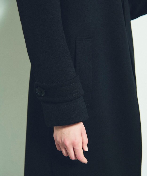 GRACE CONTINENTAL カシミヤガウンコート ブラック