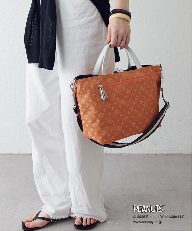 russet 《PEANUTS×russet》リバーシブルトートバッグ(CE-1744) Indigo