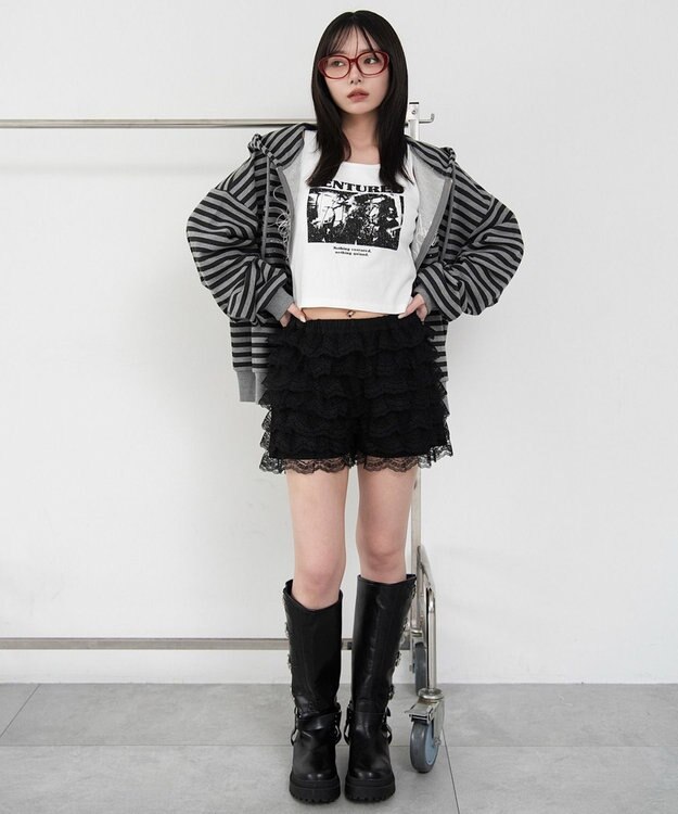 WEGO 【カップ付き】グラフィックカップインタンク 柄2