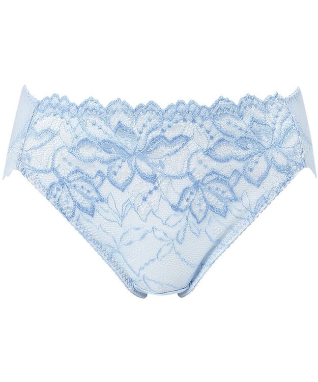 Wing ショーツ Wing Lesiage PB3010とペア オーガニックコットン混(身生地部) はきこみ丈ふつう PF3010 ウイング／ワコール グレイッシュブルー