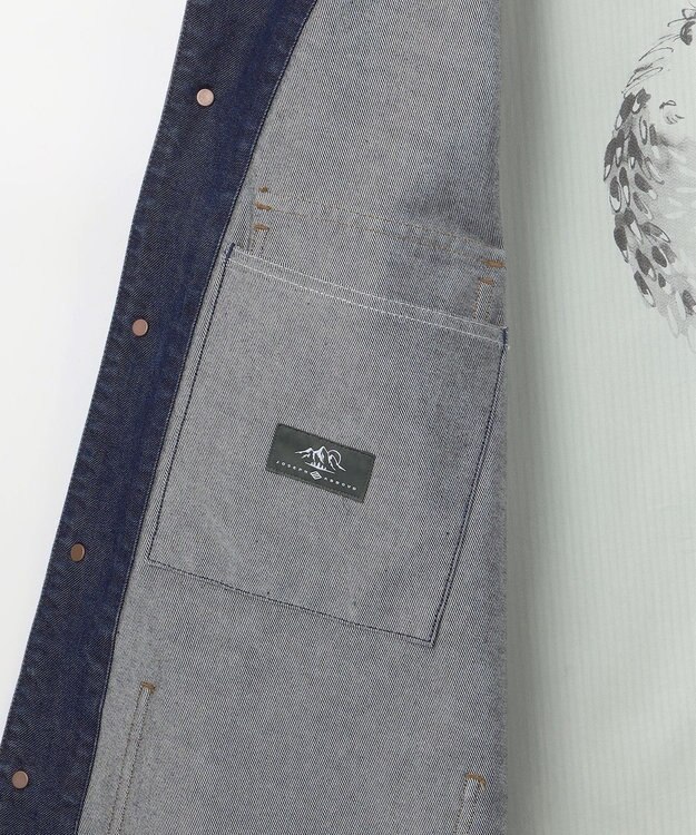 JOSEPH ABBOUD MOUNTAIN 【軽量/テーム・ヤルヴィコラボ】INDIGO×CORDURA デニム ジャケット ネイビー系