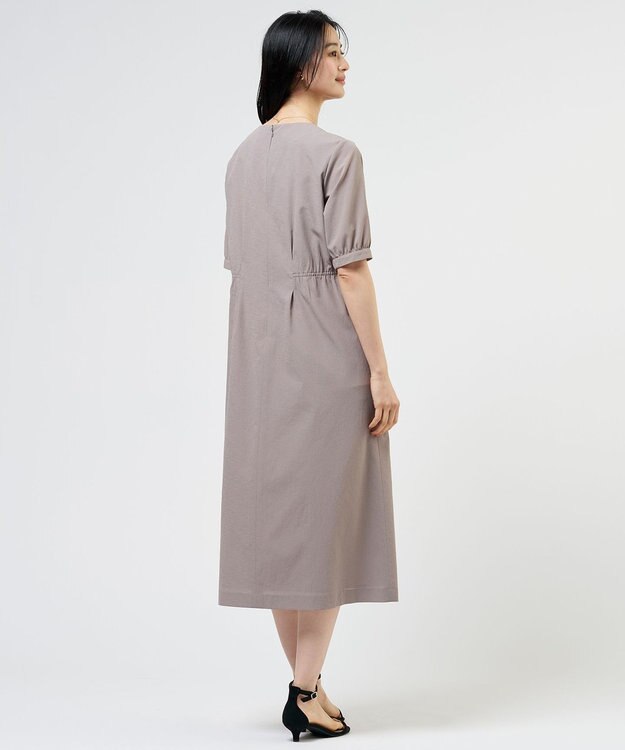 J.PRESS LADIES S 【WEB限定カラーあり】アキハ BREEZE COOL ワンピース モカ系