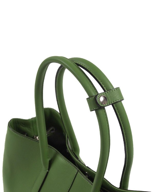 MIYABIYA 【日本製・本革】CRESCEND ベガ A4 軽量トートバッグ グリーン