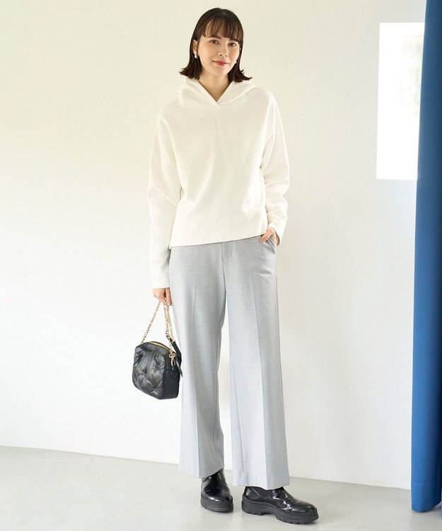 UNFILO 裏起毛スウェット フーディー オフ