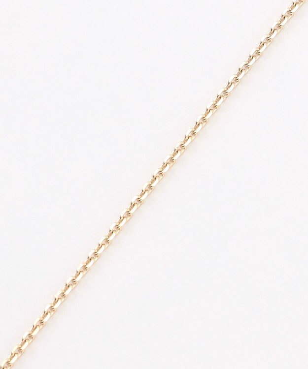 J.PRESS LADIES ノットオーバル ワントップ ネックレス ケシウスゴールド系