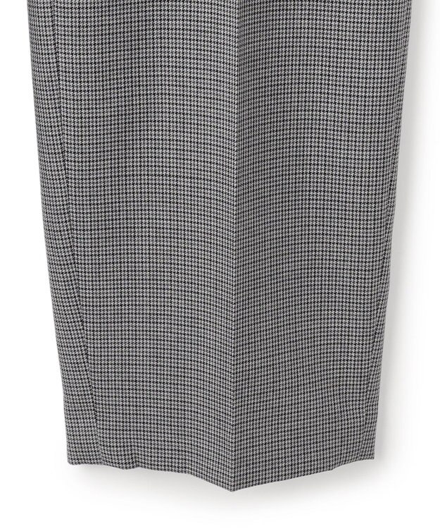 ICB 【30th ANNIVERSARY】ウールガンクラブチェック テーパードパンツ モノトーンチェック