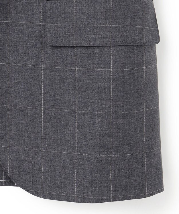 J.PRESS MEN 【J.PRESS MOVING / セットアップ対応】REDA ACTIVE ウィンドーペーン ジャケット グレー系4