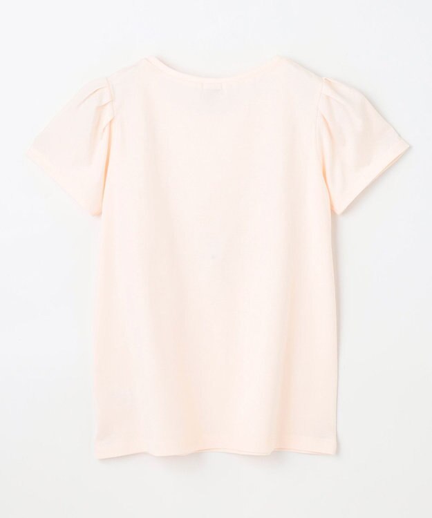 ANY KIDS ネックレス付き ネコTシャツ エクリュ