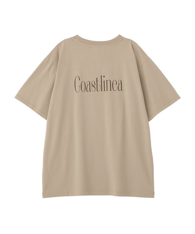 AMERICAN HOLIC COASTLINEA ロゴTシャツ Brown