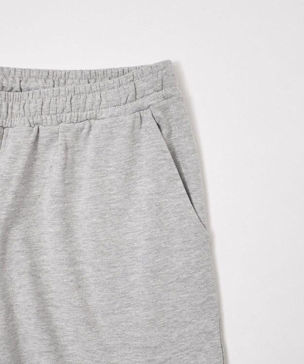 WEGO 【ユニセックス着用ITEM/ウエストゴム/MLサイズ展開】ワイドスウェットカーゴパンツ 杢グレー