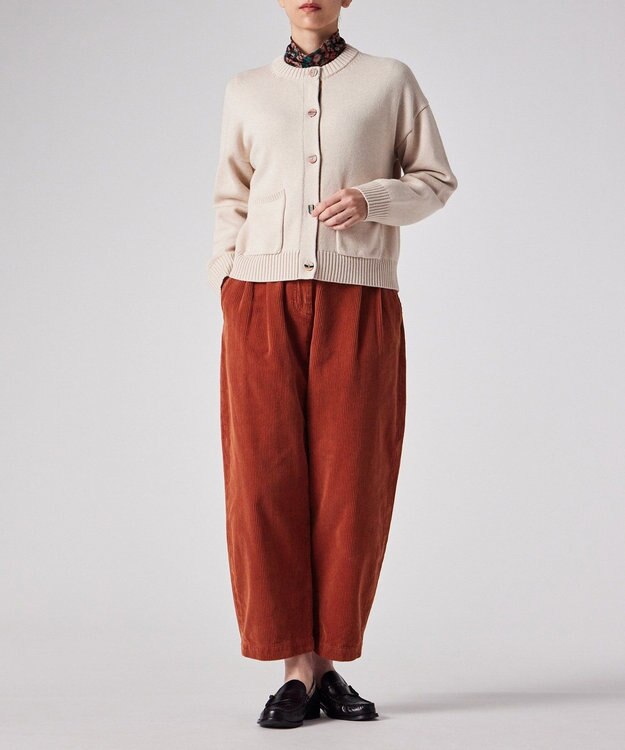 Paul Smith コーデュロイ バレル パンツ ダークオレンジ