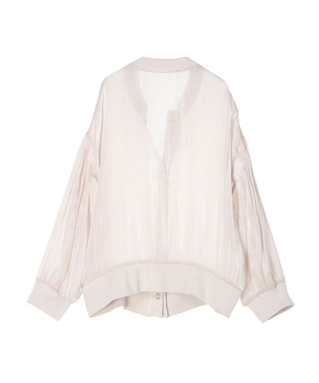 earth music&ecology シアーラメカーディガン Beige