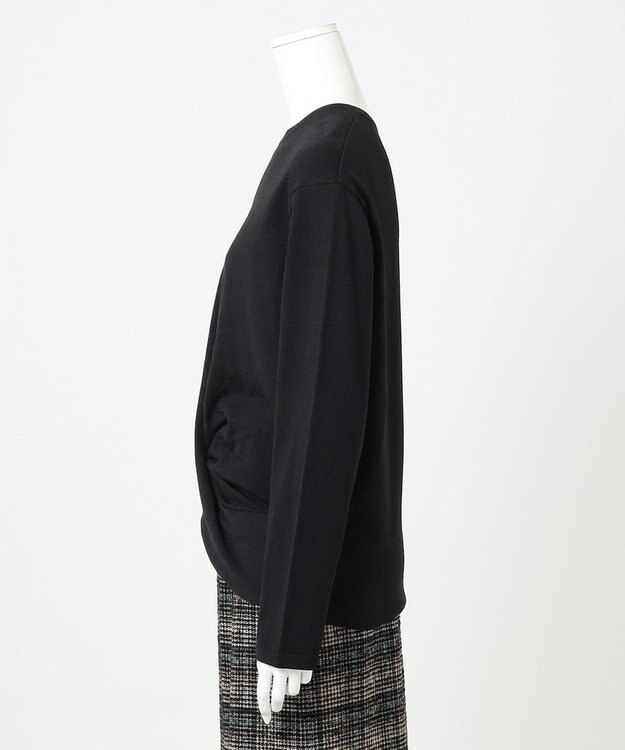 23区 S 【R(アール)】ツイストデザイン ニット ブラック系