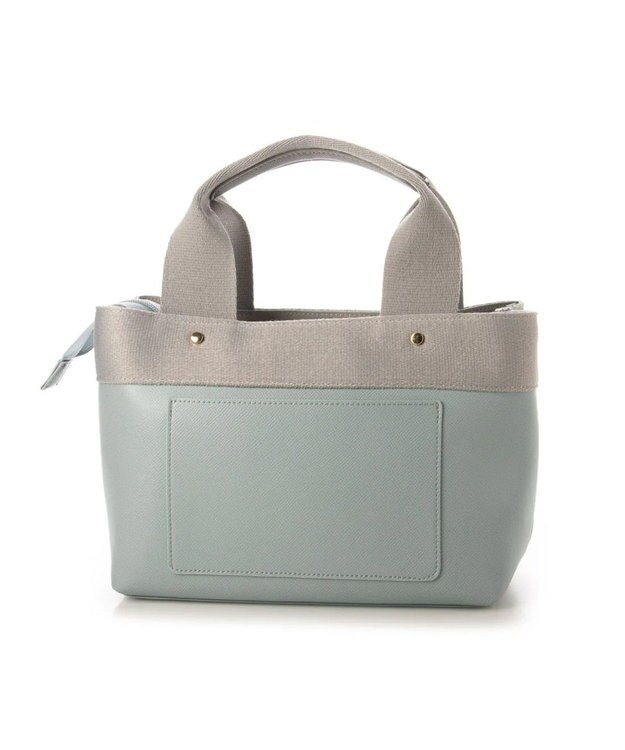 UNBILLION cachecache テープディテール2wayパーテーショントート サックスブルー