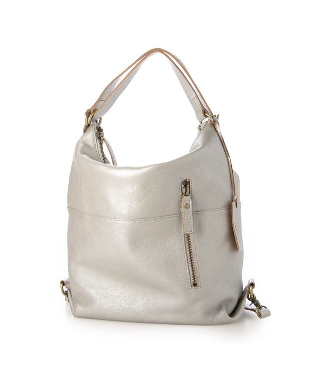 UNBILLION アトランタ ATLANTA / 牛革2wayリュック シルバーグレー