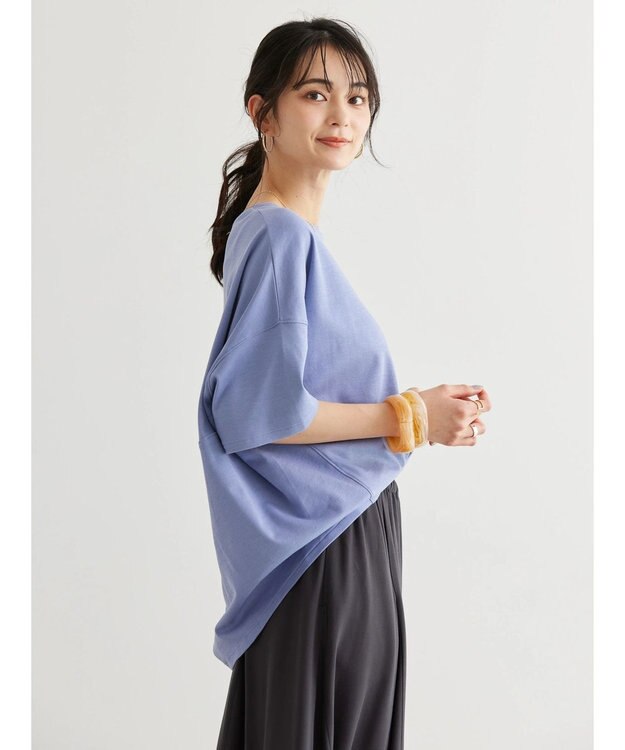 AMERICAN HOLIC ＵＶカット　コクーン半袖カットプルオーバー Charcoal Gray