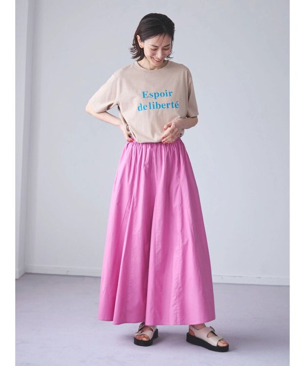 Green Parks フレンチロゴレギュラーＴシャツ Dark Gray