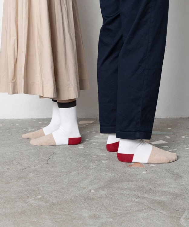 TRICOTE 【en】コットンソックス 75RED