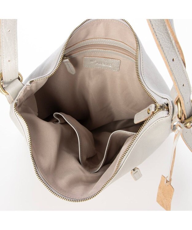 UNBILLION アトランタ ATLANTA / 牛革2wayリュック シルバーグレー