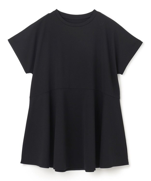 UNFILO BEAUTY FORM ペプラムＴシャツ [NEW]ブラック