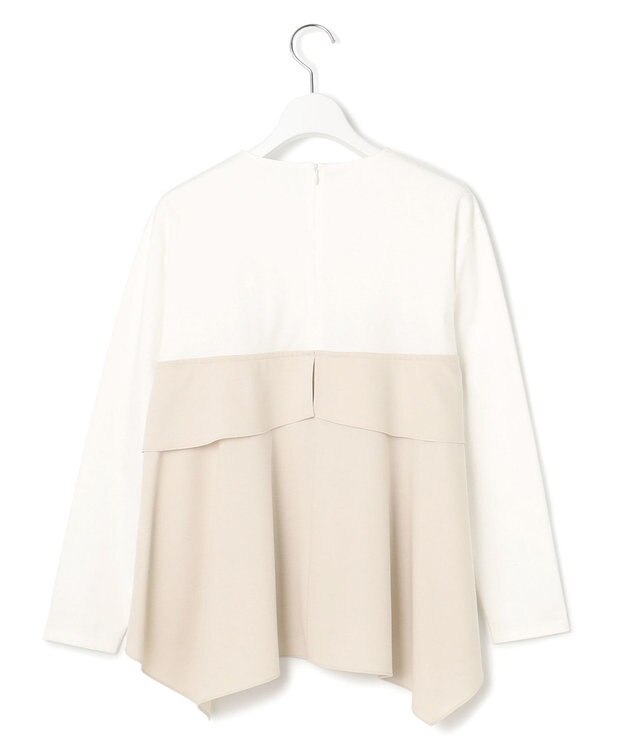 23区 L 【洗える】ライトクロスビスチェコンビ ジャージー カットソー ベージュ系