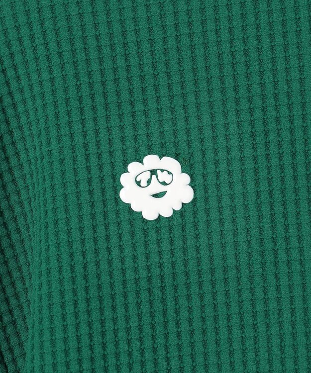 PW CIRCULUS 【MEN】ワッフルポロ 2026年モデル ゴルフ グリーン系