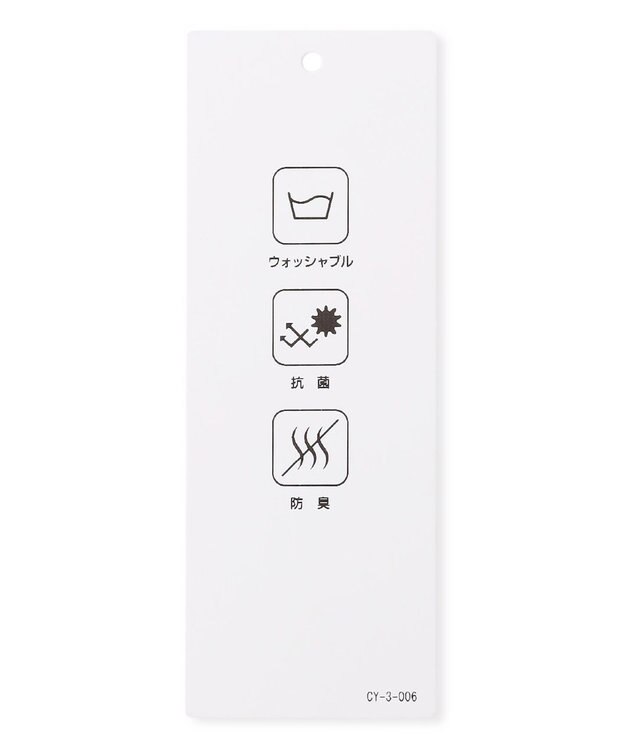 ICB L 【洗える】 シンセティックフルニードル Vネックワンピース ブラック系