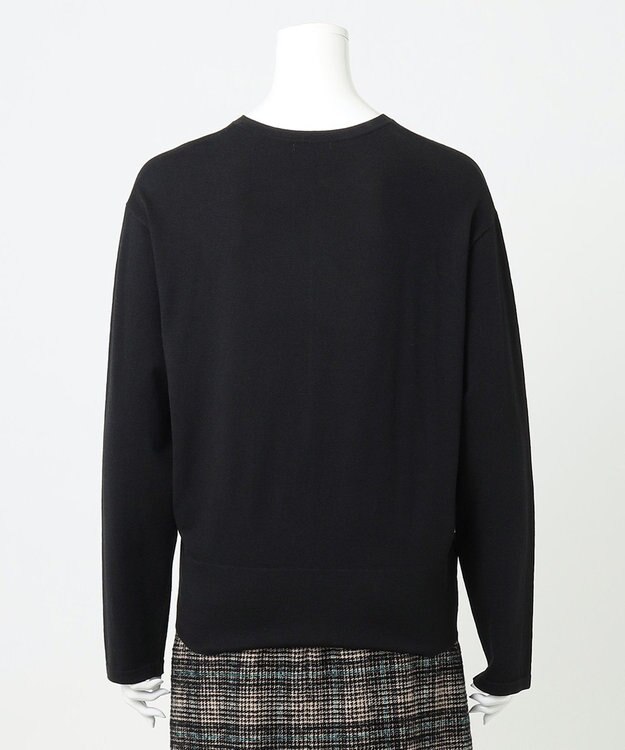 23区 S 【R(アール)】ツイストデザイン ニット ブラック系