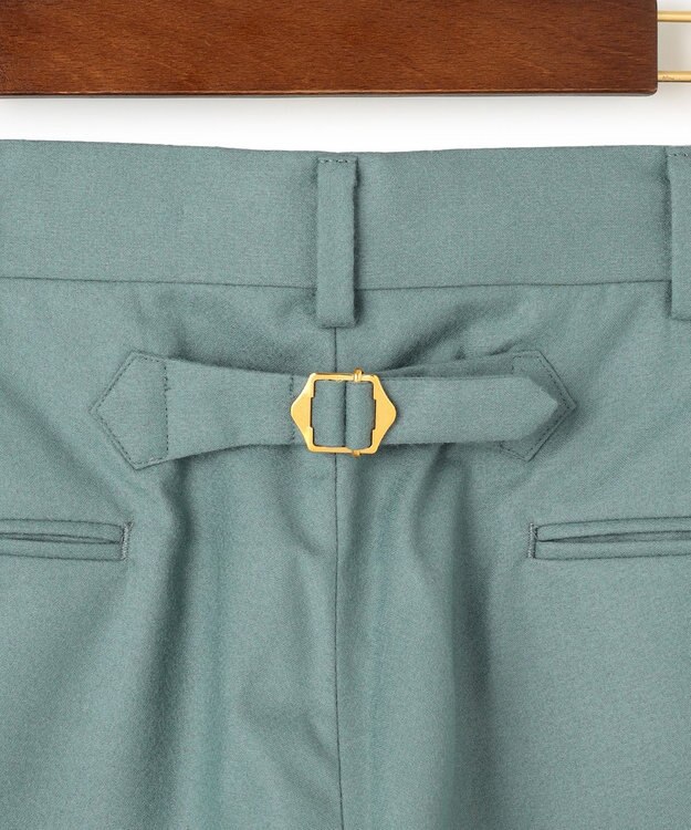 J.PRESS MEN 【J.PRESS ORIGINLAS】1001 PAPER FLANNEL NEW PIPED STEM / JAPAN MADE ピーコックグリーン系