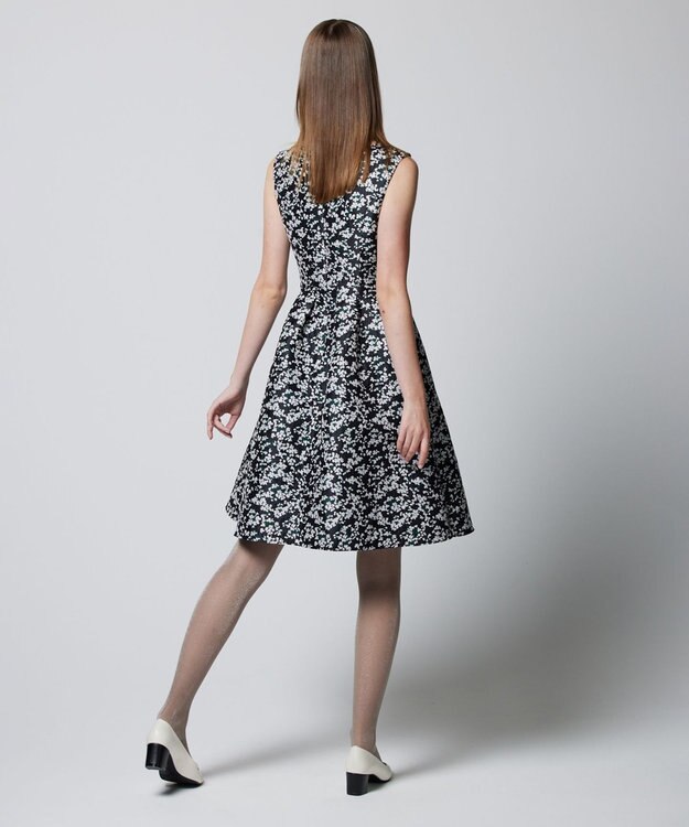 TOCCA 【洗える】PONPON MUM ドレス ブラック系