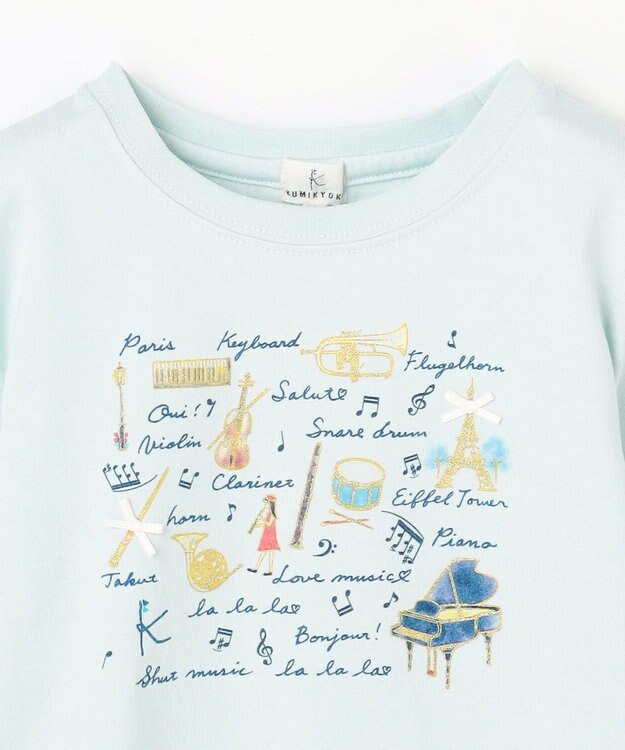 組曲 KIDS 【110-140㎝】リトルコンサート Tシャツ ミント