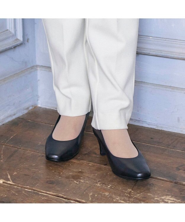 ing <ing>【5cmヒール】ブラックパンプス ブラック