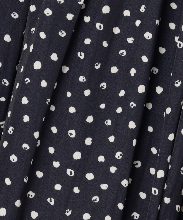 ANY 【ウエストゴム】ラップギャザースカーチョ ドット